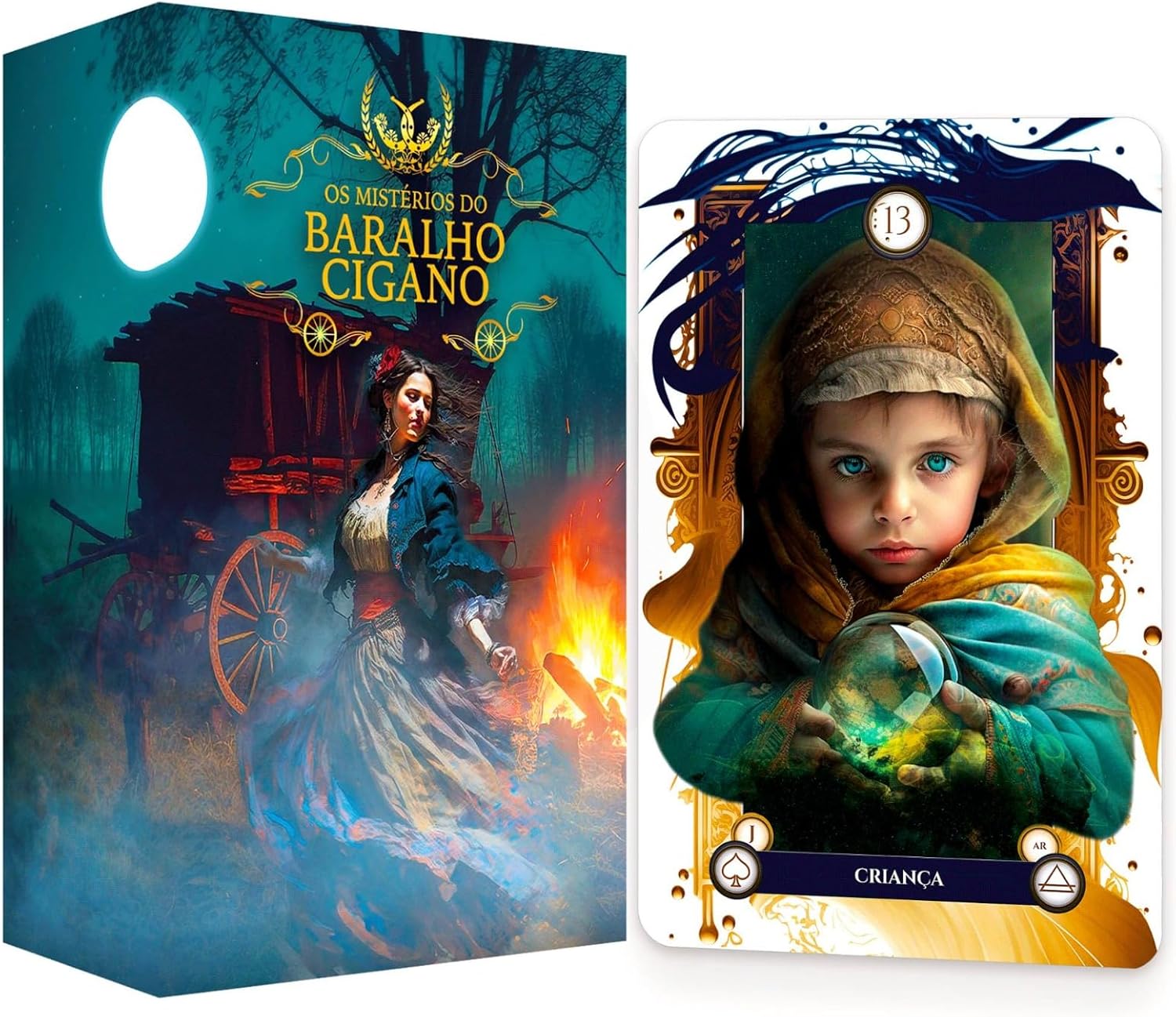 Top 10 Melhores Baralhos Ciganos  (Sistema Lenormand e mais) 5