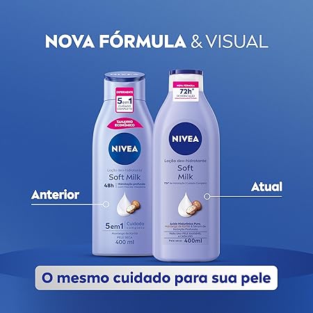 Loção Hidratante Soft Milk 3