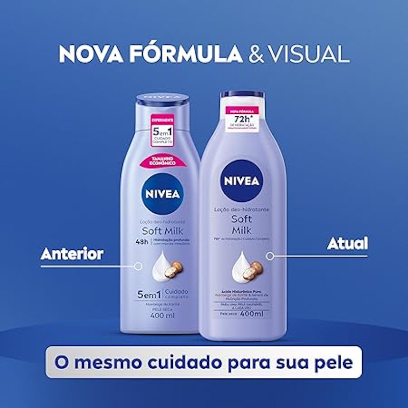 Loção Hidratante Soft Milk 3