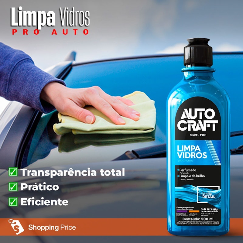 Autocraft Limpa-Vidros 4