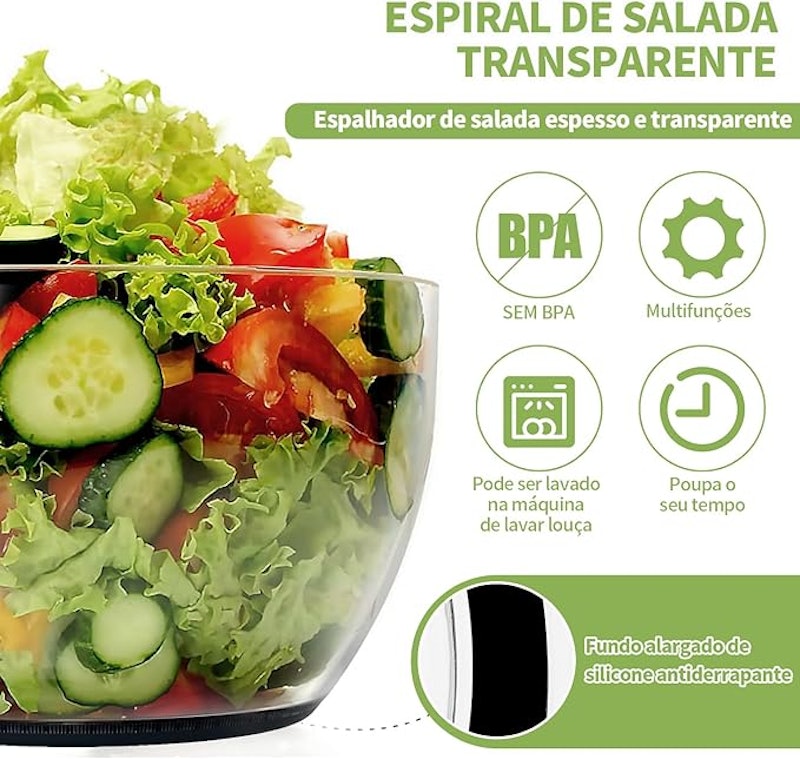 Secador de Salada Pump Salad Spinner 4