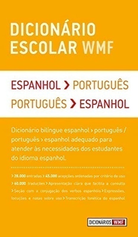 Dicionário Escolar WMF Espanhol-Português/Português-Espanhol 1
