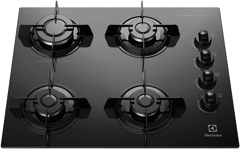 Cooktop 4 Bocas Electrolux a Gás com Acendimento Automático 1
