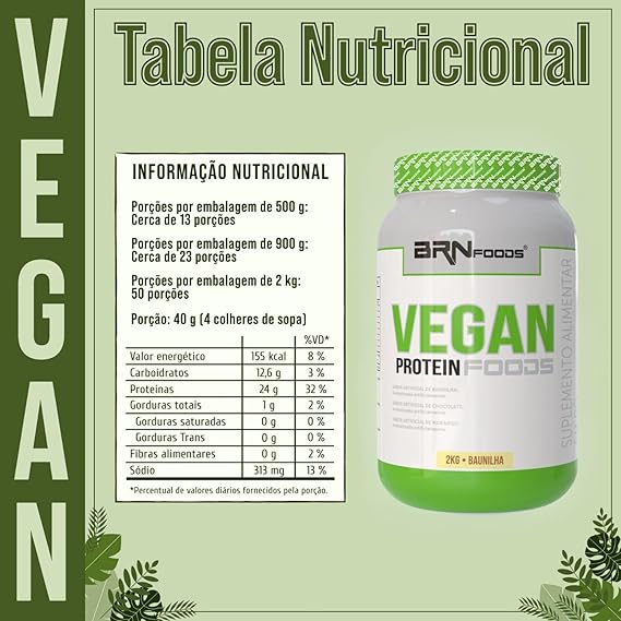 Vegan Protein Foods Baunilha 2