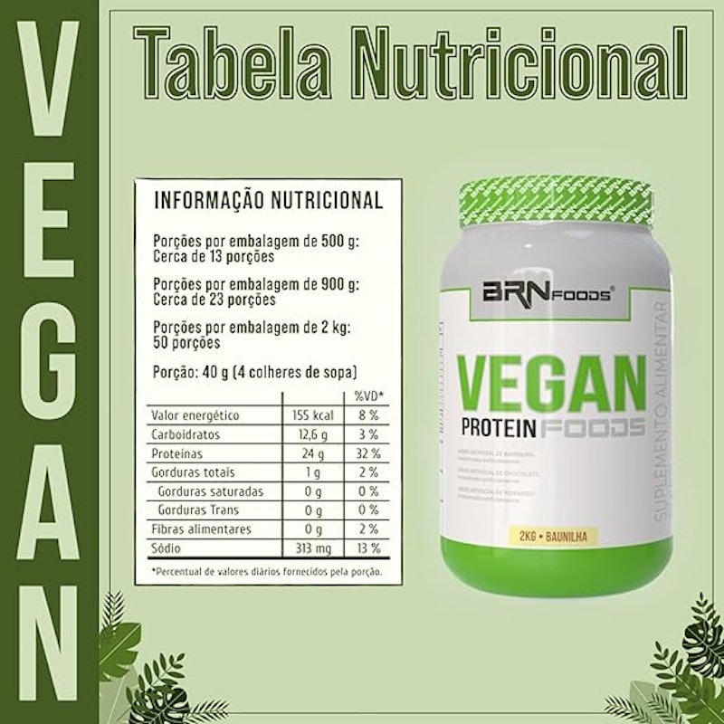 Vegan Protein Foods Baunilha 2