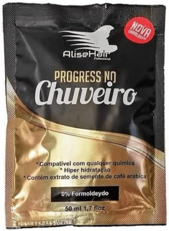 Progressiva no Chuveiro Alise Hair Sachê 1