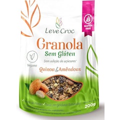 Granola sem Adição de Açúcar Quinoa e Amêndoas