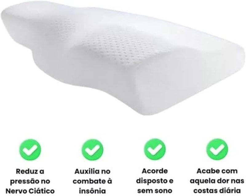 Travesseiro Cervical OrtoGold Nasa 3