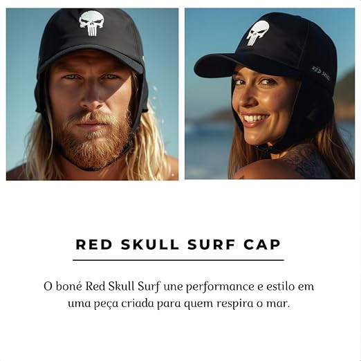 Boné Surf Cap Regulagem Proteção UV 3