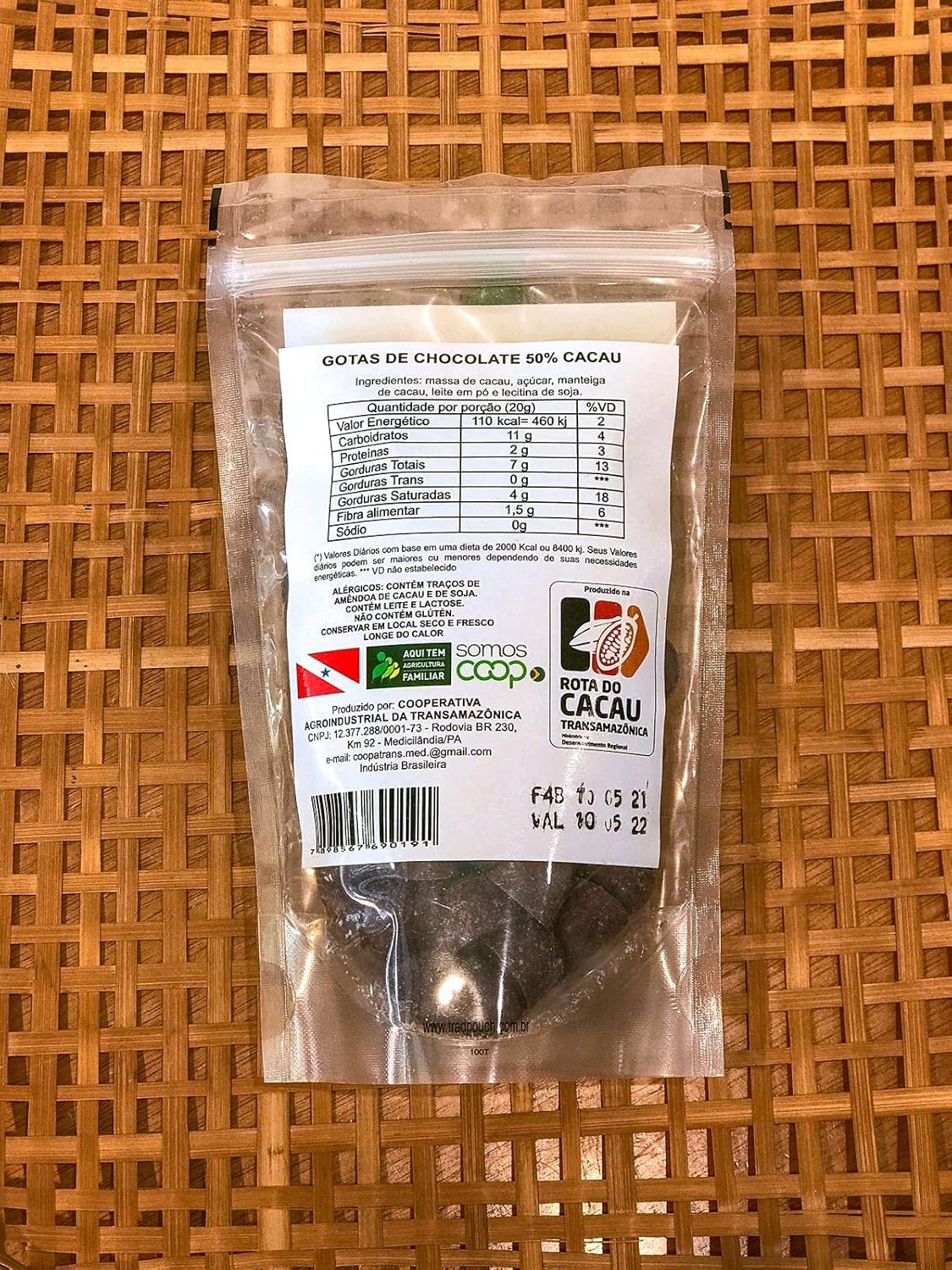Gotas de Chocolate 50% 3