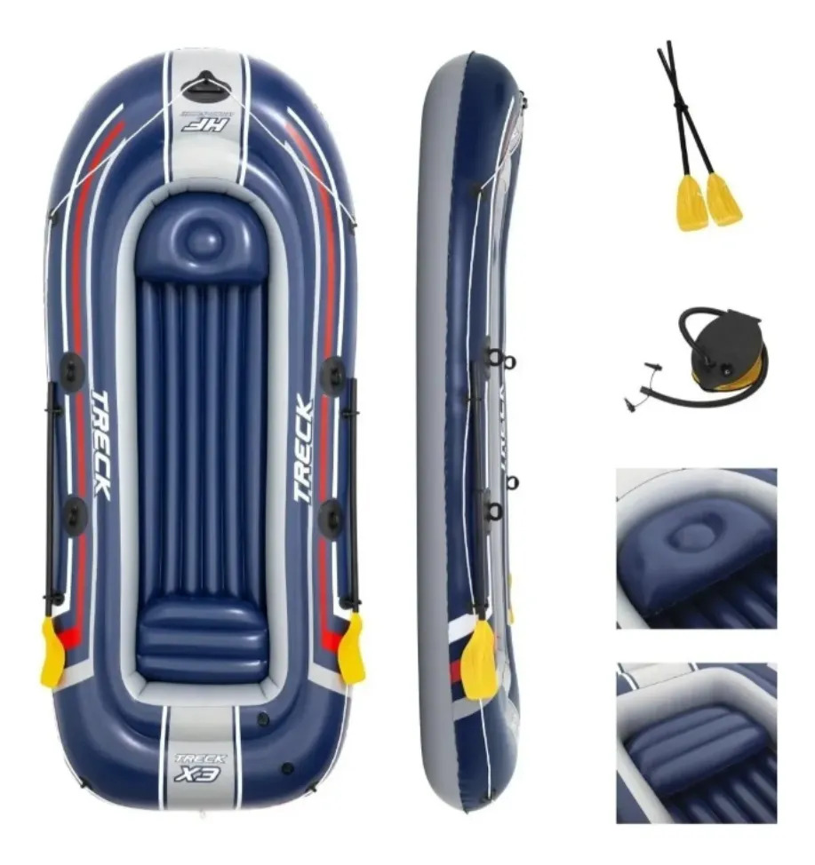 Barco Inflável Hydro-Force Treck X2 Set 1