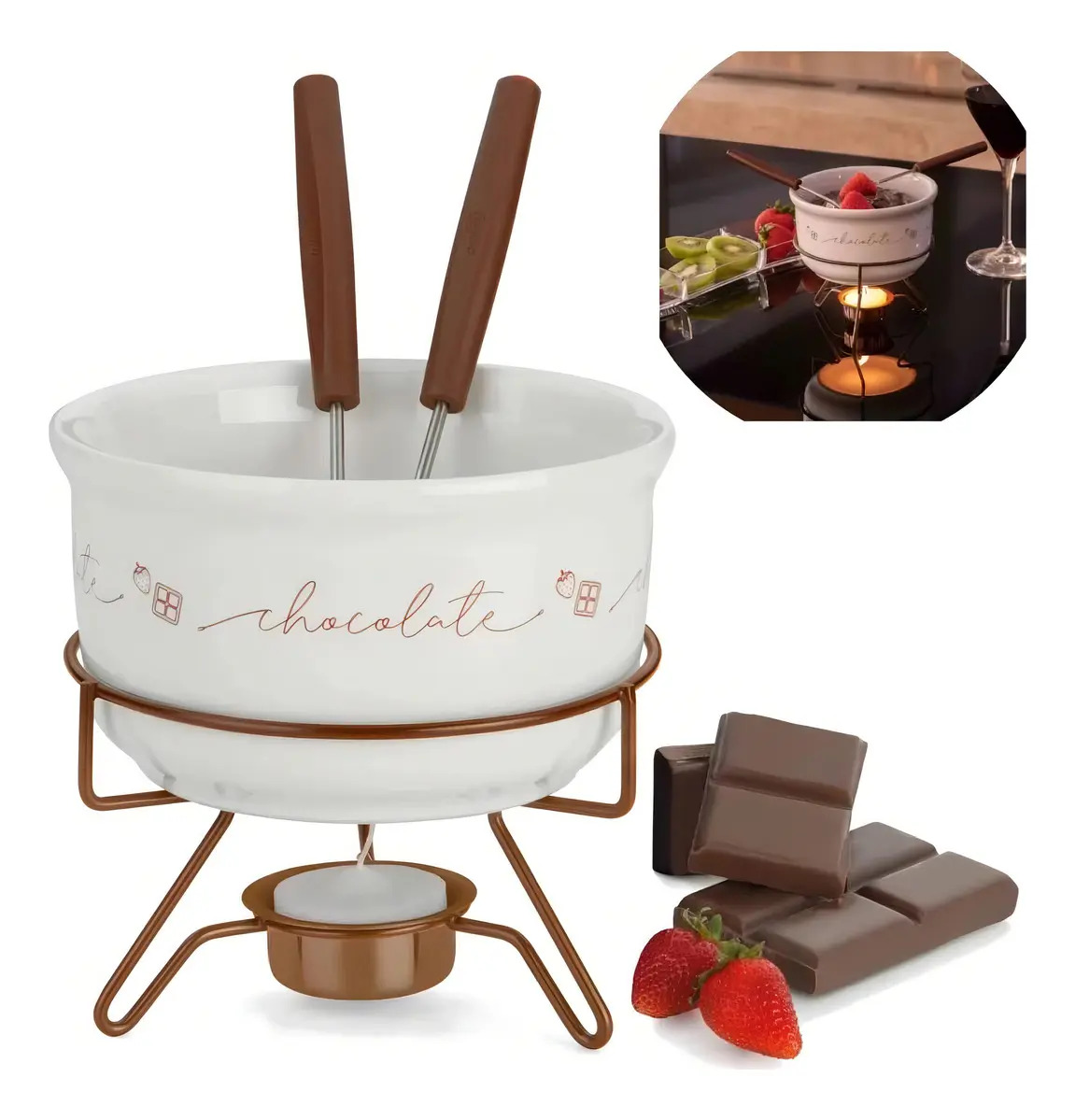 Fondue Chocolate Forma 2