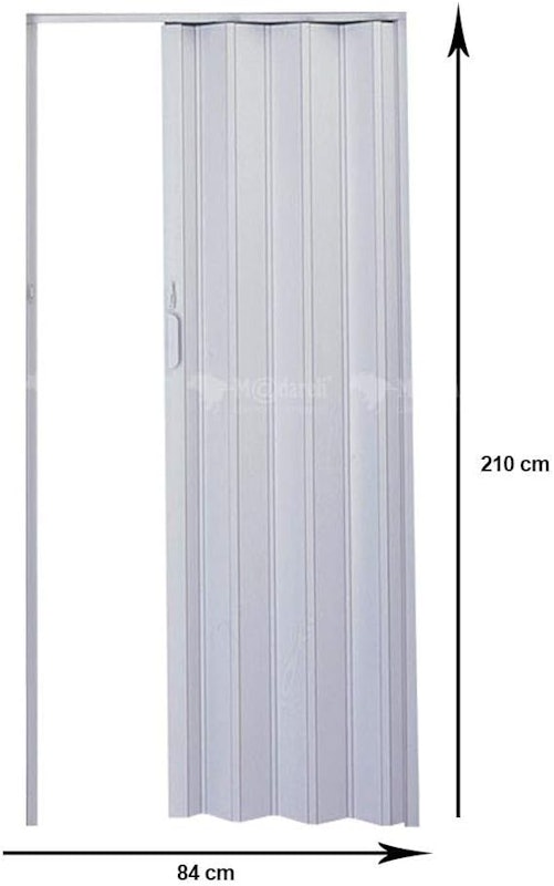 Porta Sanfonada PVC Plasflex 2