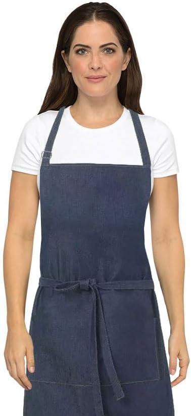 Avental Jeans Profissional Azul Chef Bar 1