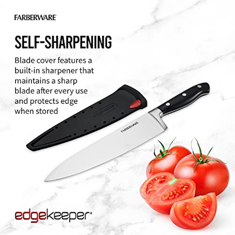 Faca de Chef Farberware Edgekeeper 3
