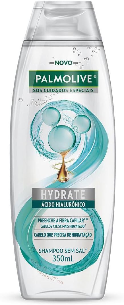 Palmolive Shampoo SOS Cuidados Especiais Hydrate Hialurônico 1