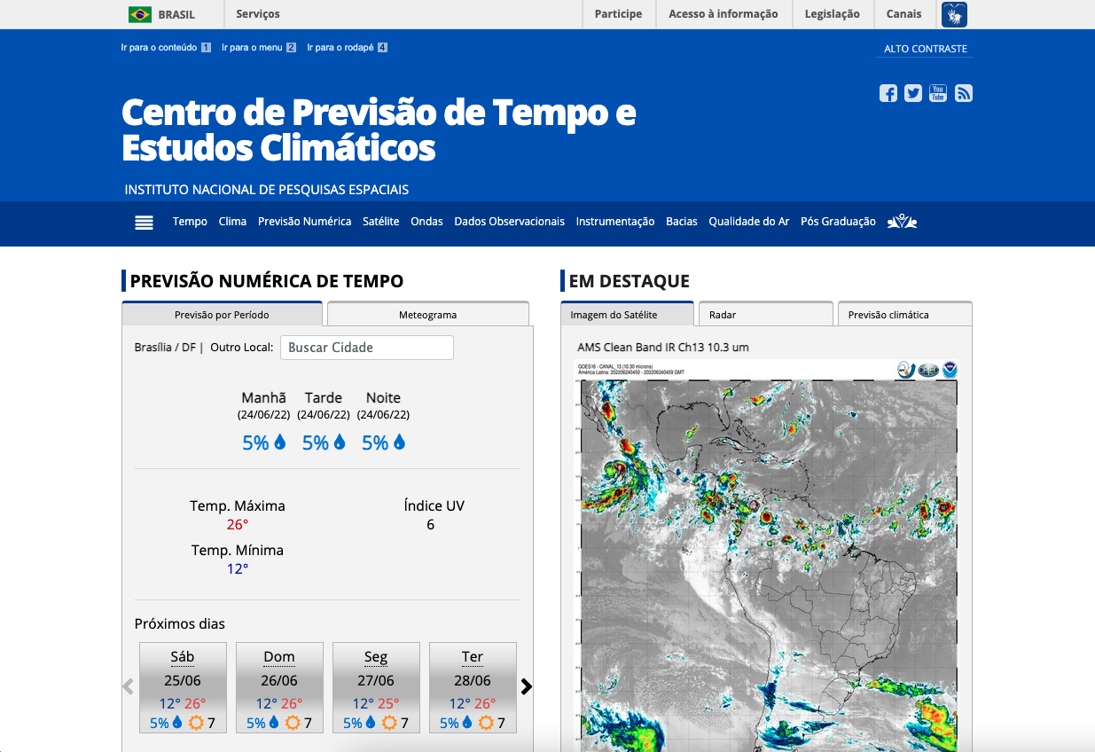 Centro de Previsão de Tempo e Estudos Climáticos 2