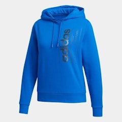 Moletom Adidas Feminino Brilliant Basics - Azul e Preto