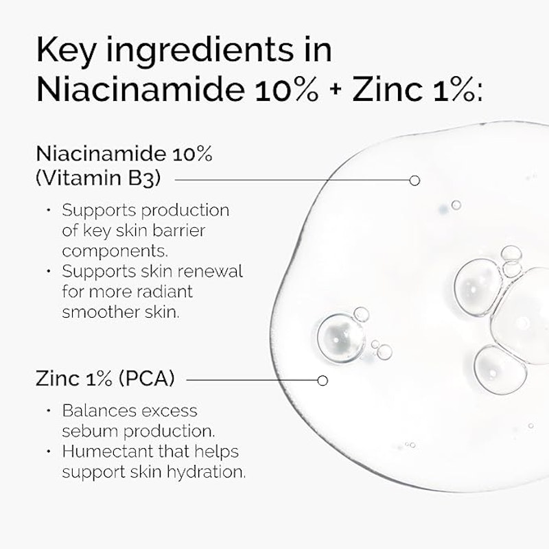 Niacinamide 10% + Zinc 1% - Clareador de Pele e Controle de Oleosidade 4