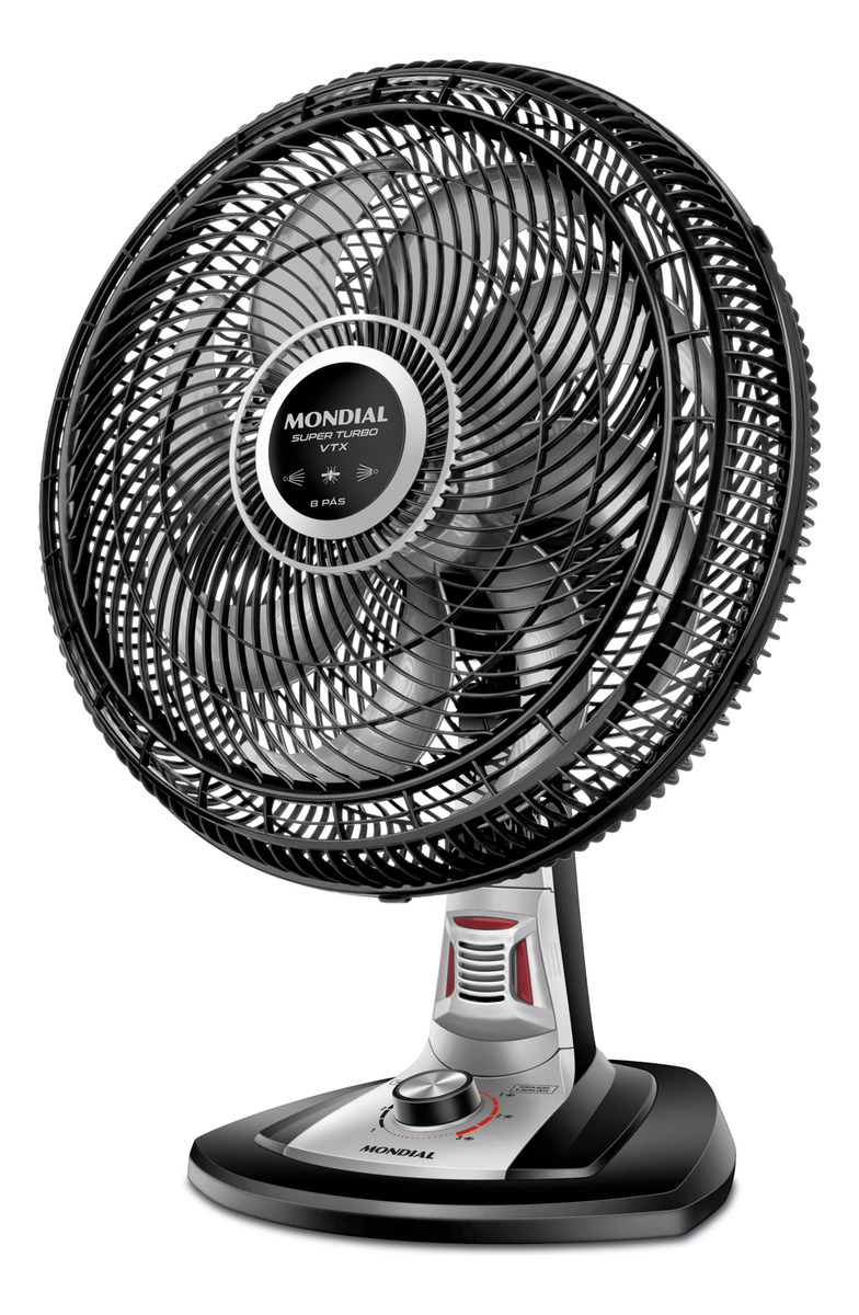 Ventilador de Mesa Turbo 8 Pás 40 cm Repelente 1