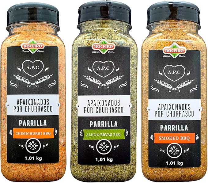 Sal Churrasco Chimichurri Alho Ervas Smoked BBQ 1
