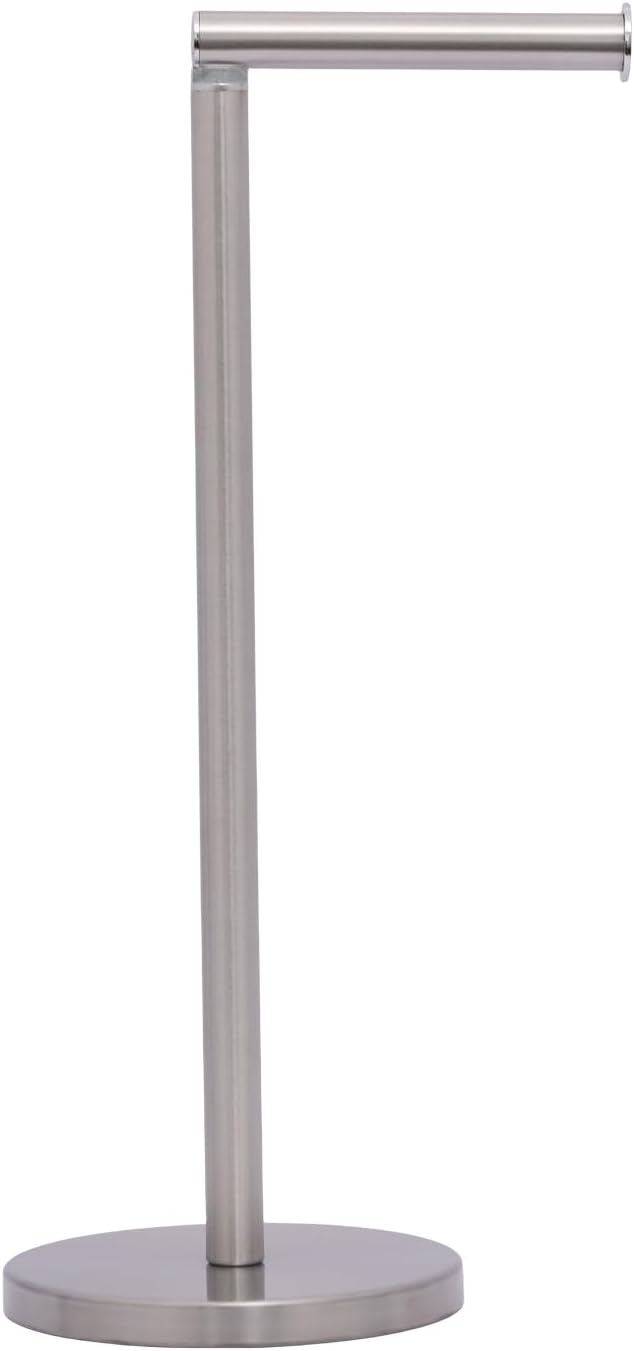 Suporte para Papel Higiênico de Chão em Inox 1