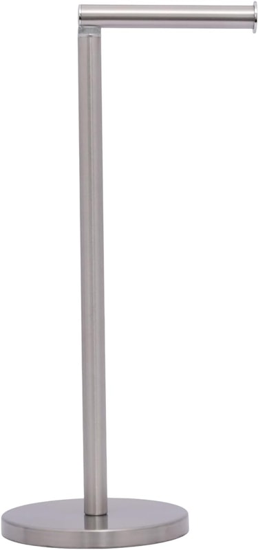 Suporte para Papel Higiênico de Chão em Inox 1