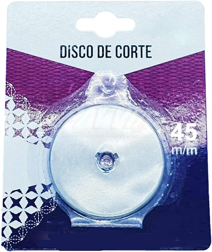 Kit Cortador Circular 45mm Manual para Patchwork e Scrapbook + Disco de Corte 3