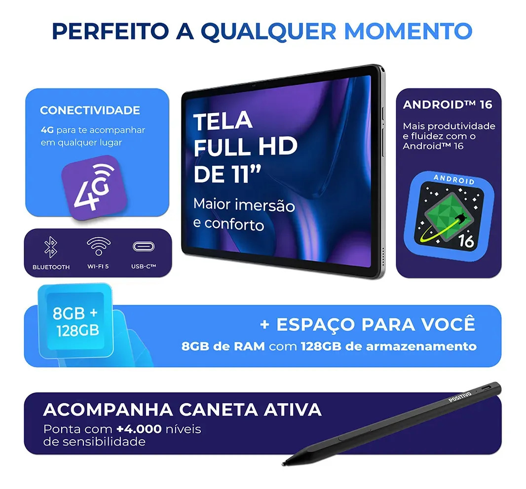 Tablet Positivo Vision TAB 11 3