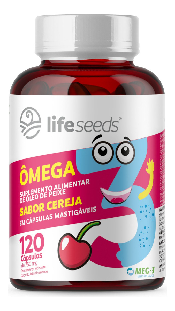 Ômega 3 (Sabor Cereja) 1