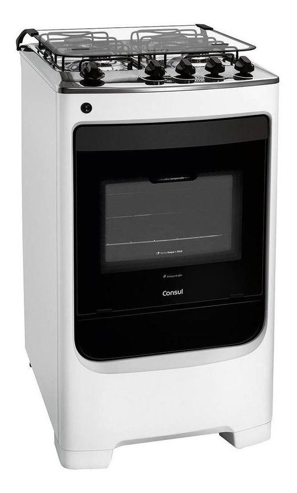 Fogão Consul 4 Bocas Branco com Acendimento Automático 2