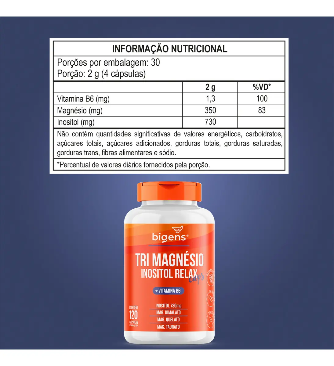 Tri Magnésio Inositol Relax 3