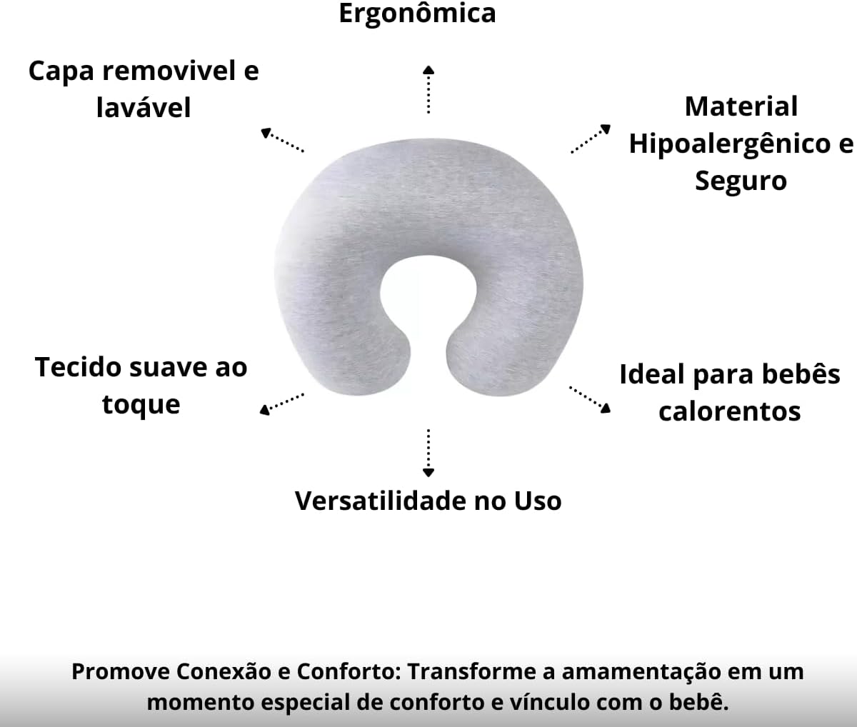 Almofada de Amamentação Multifuncional Loopy Mescla 3