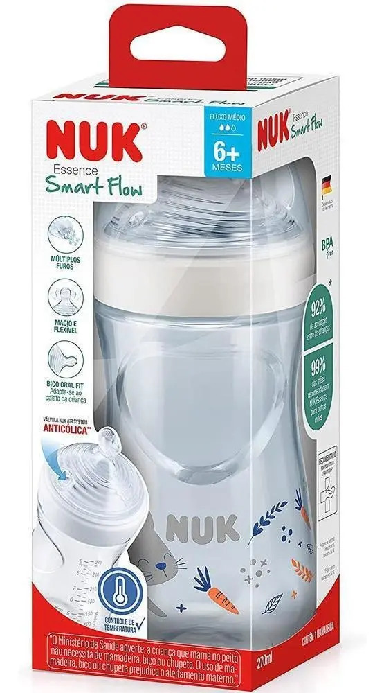 Mamadeira Anticólica NUK Essence Smart Flow 2
