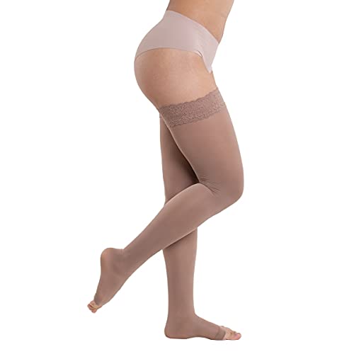 Meia 7/8 18-21 mmHg com Silicone e sem Ponteira 2