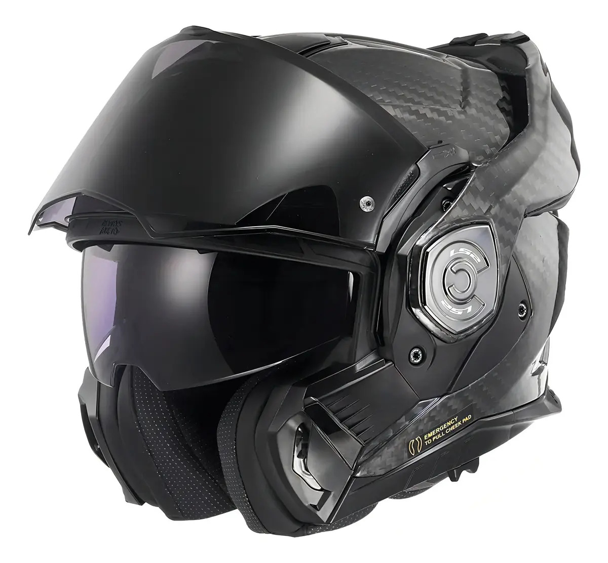 Capacete LS2 Advant X Carbon Solid 2