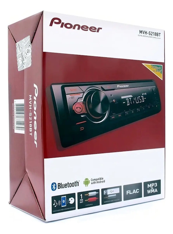 Som Automotivo Pioneer MVH-S218BT 5