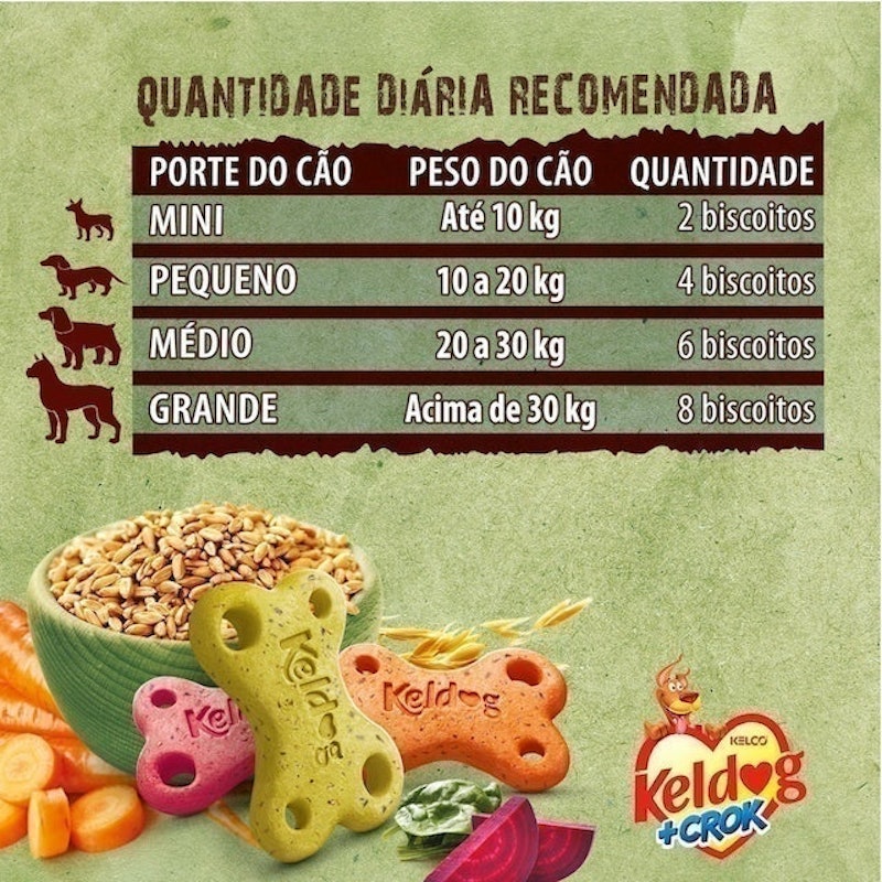 Keldog +Crok Biscoito Integral Multi 4