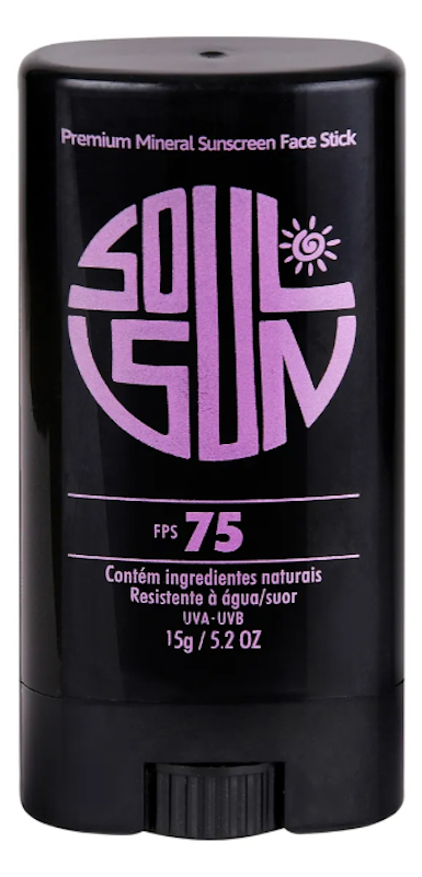 Protetor Solar Mineral FPS75 Facial Físico em Bastão 2