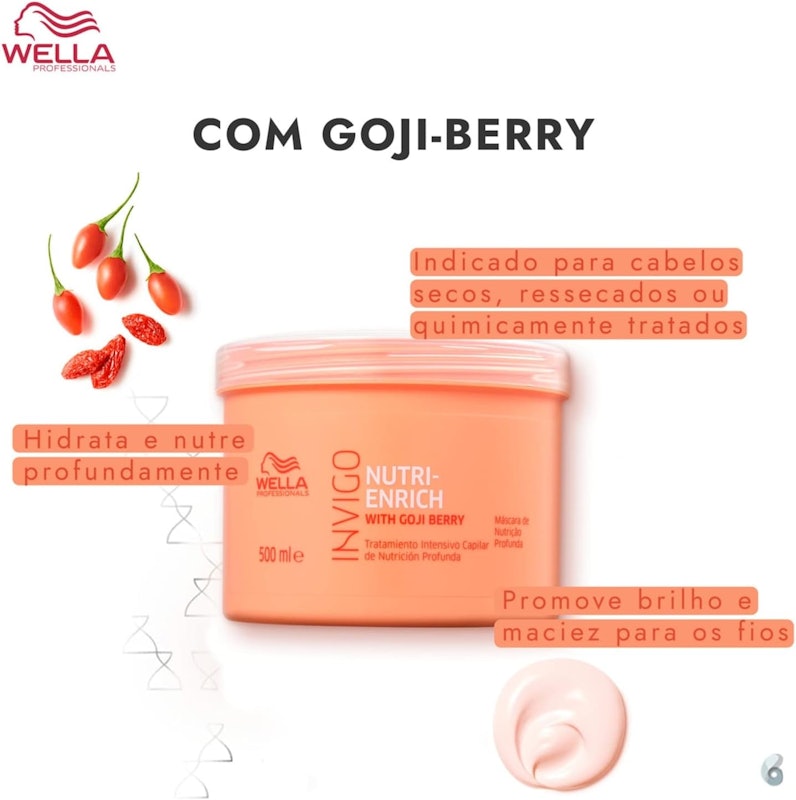 Máscara Wella Invigo Nutri-Enrich 4