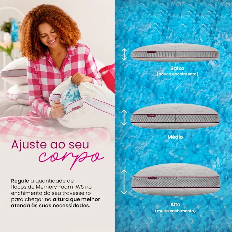 Travesseiro IWS Snow 2