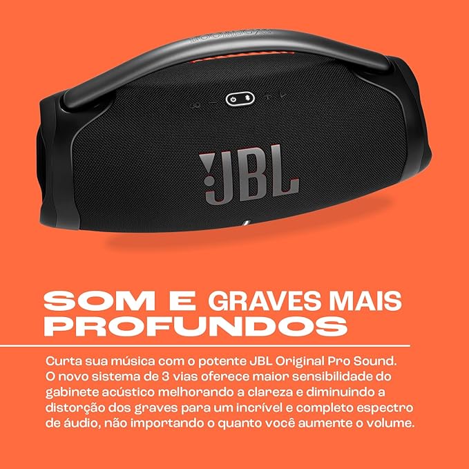Caixa de Som Boombox 3 Wi-Fi 3
