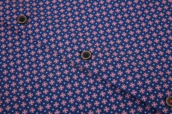 Camisa Social Masculina Estampada Alex Vando 4
