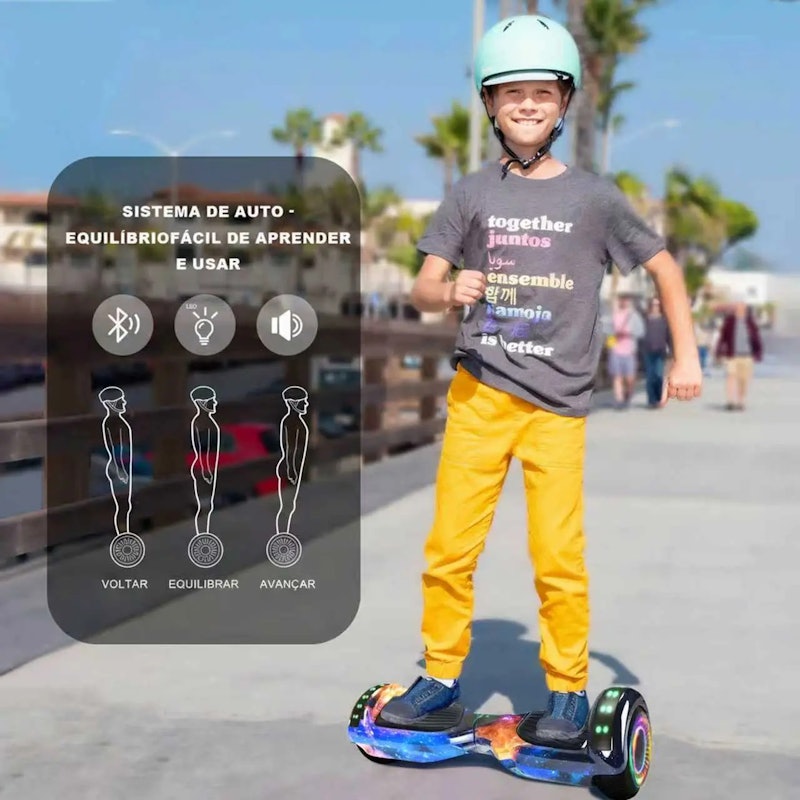 Hoverboard Elétrico Skate Overboard 4