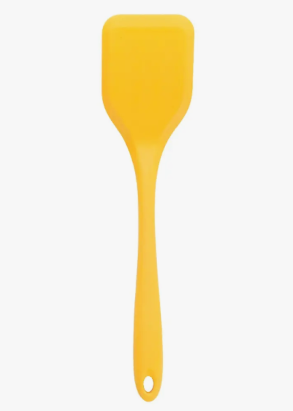 Espátula de Silicone Reta Amarela 1