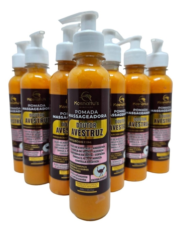 Pomada Massageadora Doutor Avestruz 2