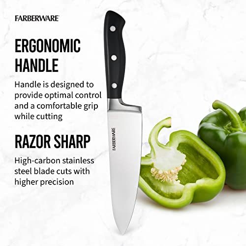 Faca de Chef Farberware Edgekeeper 5