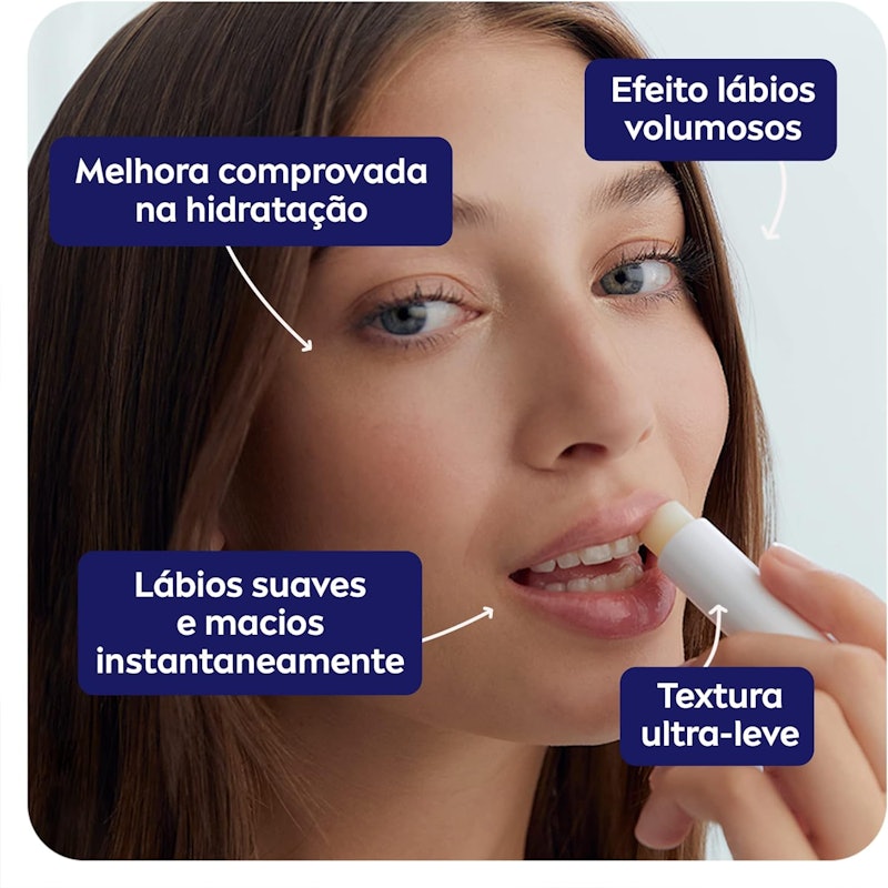 Nivea Hidratante Labial Ultra Hialurônico 3