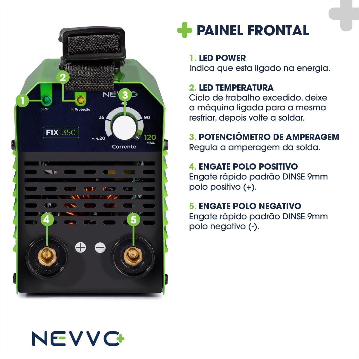 Máquina Inversora de Solda (220 V) 5