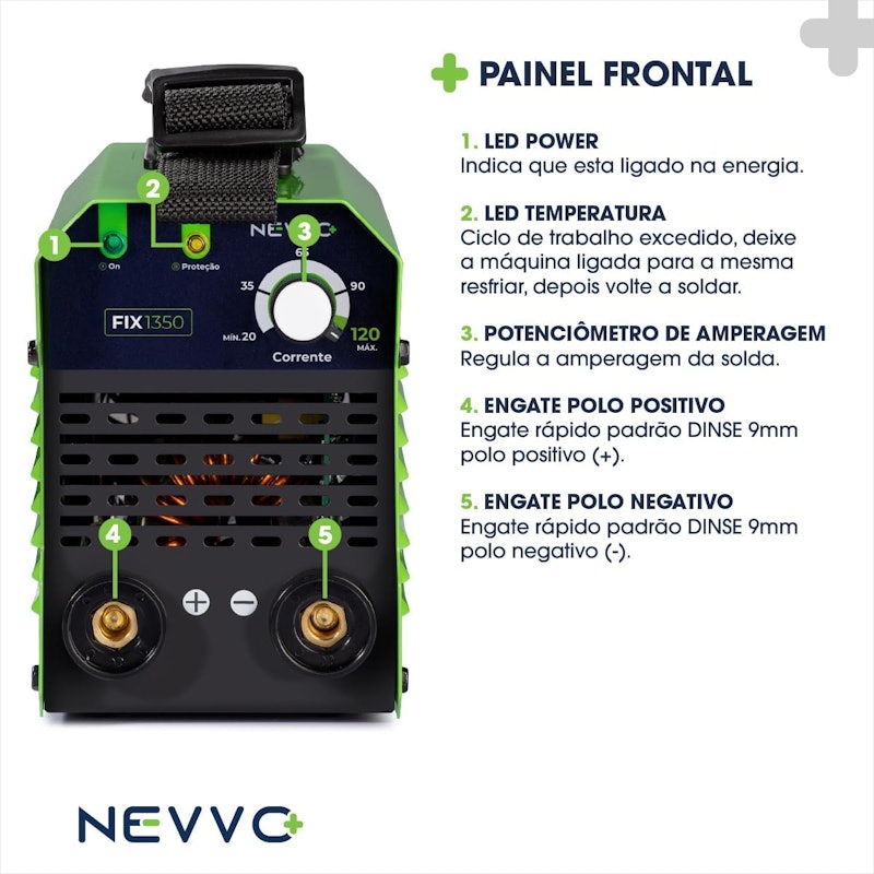 Máquina Inversora de Solda (220 V) 5
